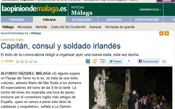 Cultopia Resumen De Prensa Noche De Halloween Cementerio Ingles Cultopia