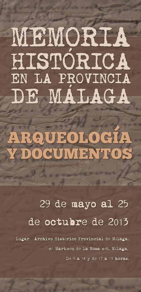 Memoria Historica en la provincia de Málaga