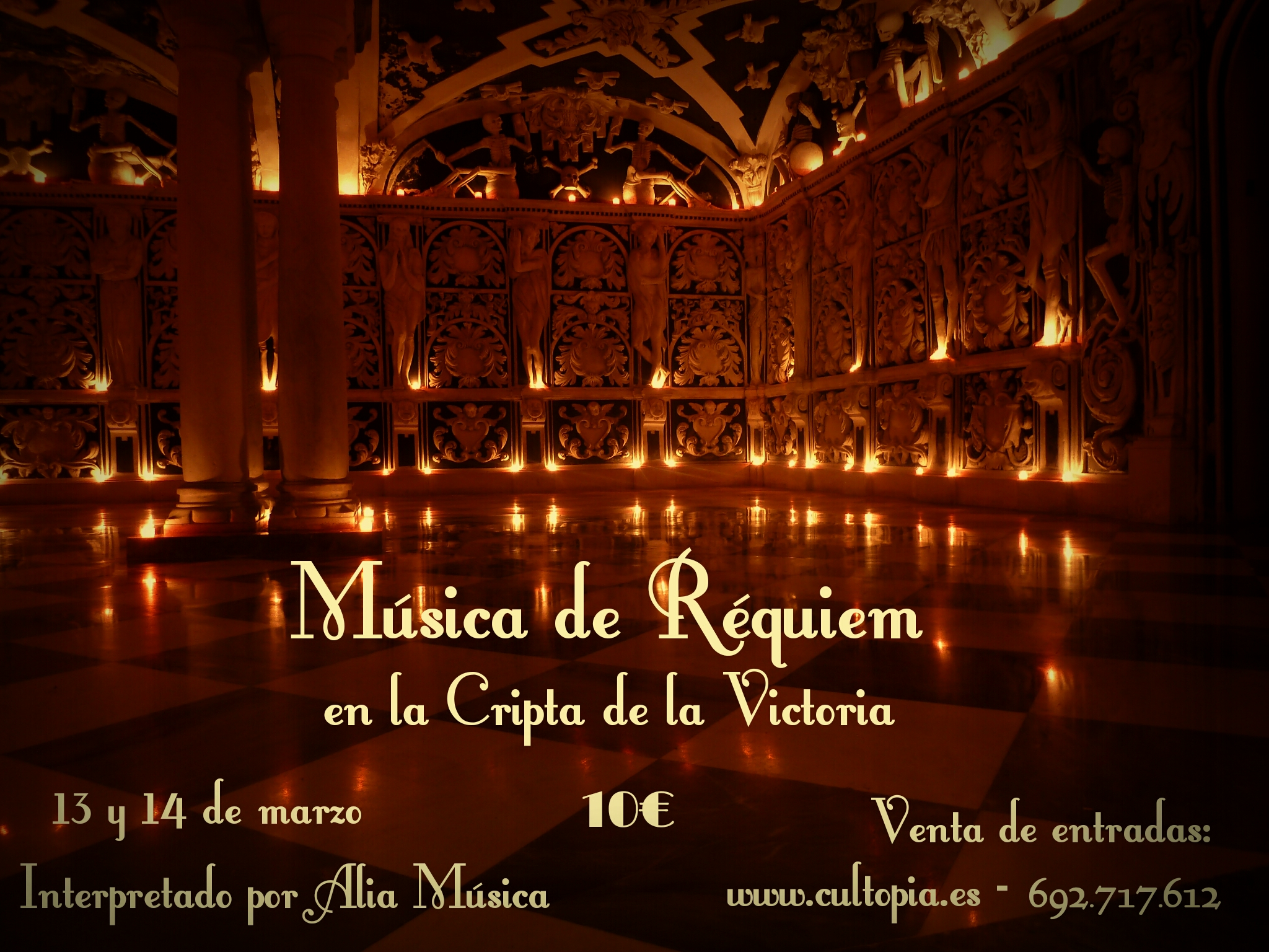 Cultopia » Música de Réquiem en la Cripta de la Victoria